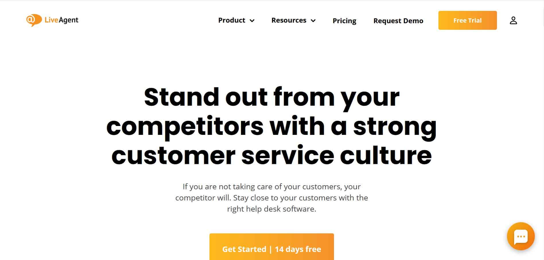 liveagent homepage