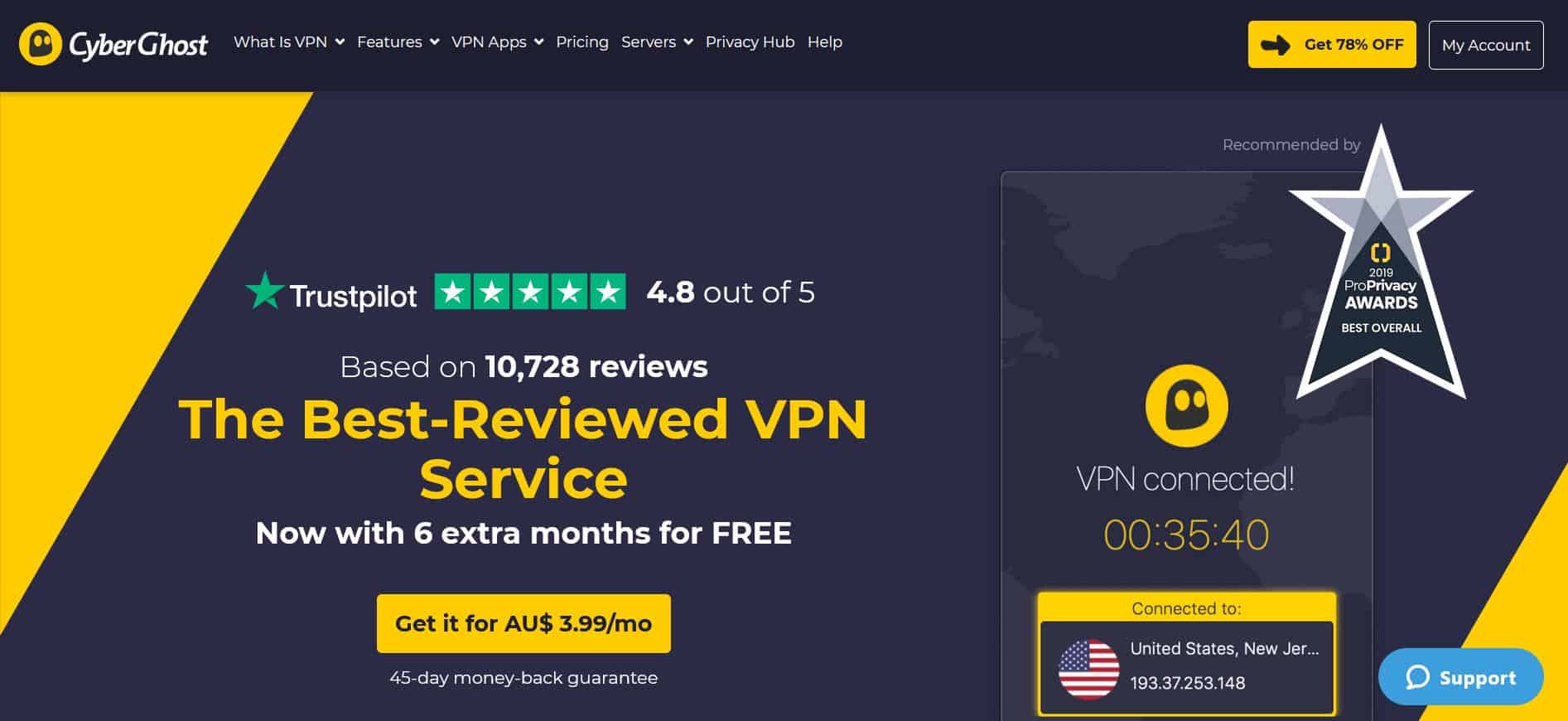 cyber ghost homepage